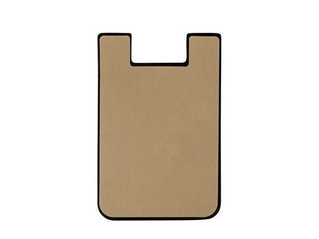 Картхолдер с креплением на телефон «Gummy», черный