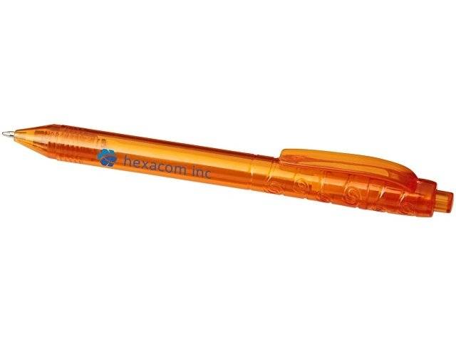 Ручка шариковая "Vancouver", оранжевый прозрачный