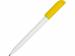 Ручка пластиковая шариковая «Миллениум Color CLP», белый/желтый