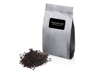 Чай черный с мятой и мелиссой, 50 г, серия Herbalis
