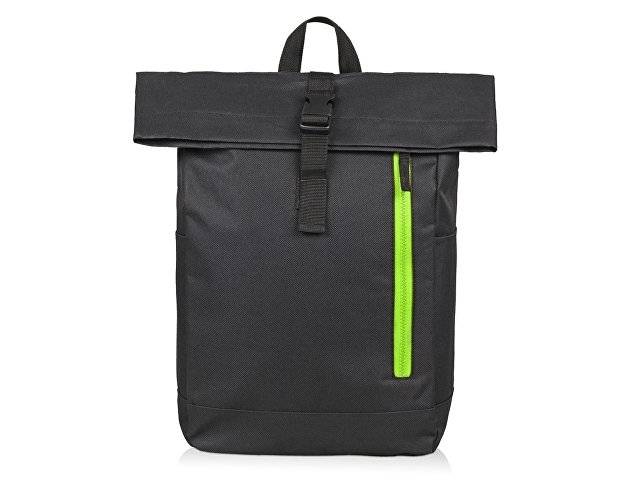 Рюкзак «Hisack», черный/зеленое яблоко