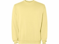 Свитшот «Jaya» унисекс, солнечно-желтый выстиранный WASHED