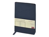 Ежедневник недатированный А5 "Megapolis Nappa Flex", темно-синий navy