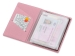 Классическая обложка для автодокументов "Favor", розовая