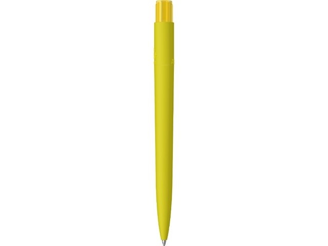 Шариковая ручка "RECYCLED PET PEN PRO K transparent GUM" soft-touch, желтый