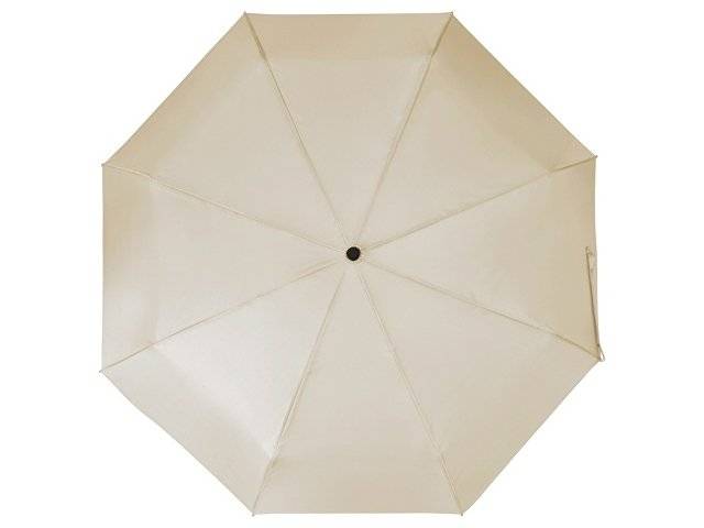 Зонт складной "Columbus", механический, 3 сложения, с чехлом, бежевый