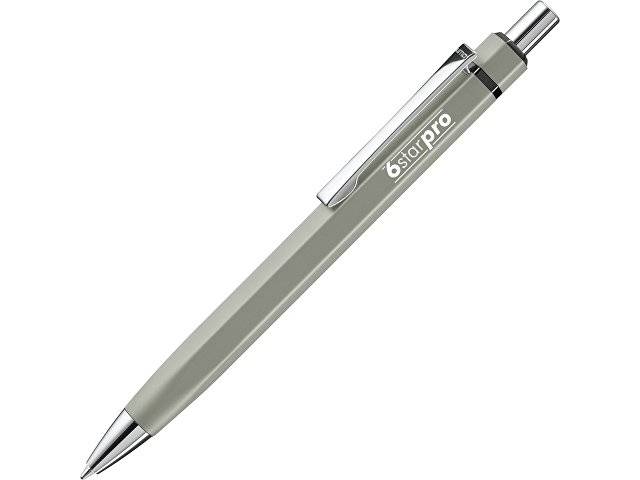 Ручка шариковая шестигранная UMA «Six», серый