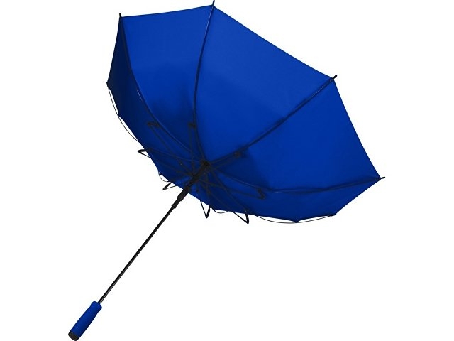 Зонт трость 23" Niel из переработанного ПЭТ-пластика, полуавтомат - Ярко-синий