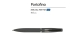 Ручка металлическая шариковая "Portofino", софт-тач, 1.0 мм, серый