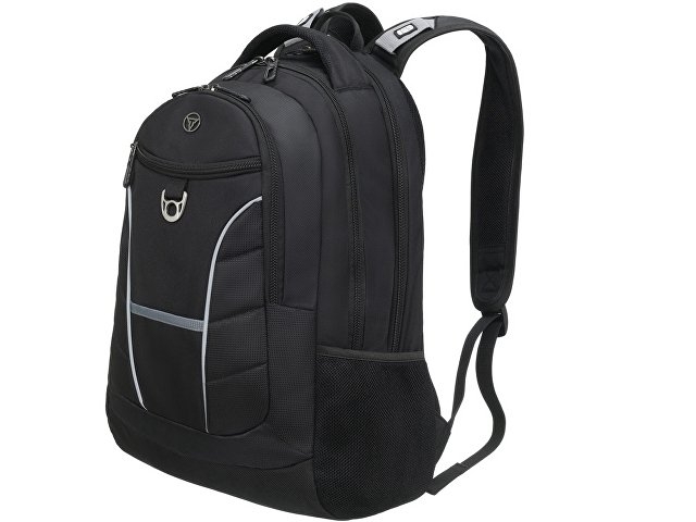 Рюкзак TORBER XPLOR с отделением для ноутбука 15", чёрный, полиэстер 600D, 35x20x47 см, 33л