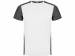 Спортивная футболка "Zolder" мужская, белый/черный меланж