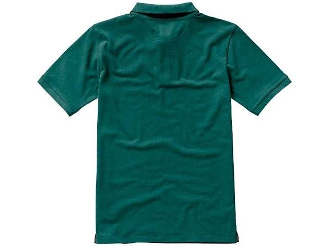 Calgary мужская футболка-поло с коротким рукавом, изумрудный