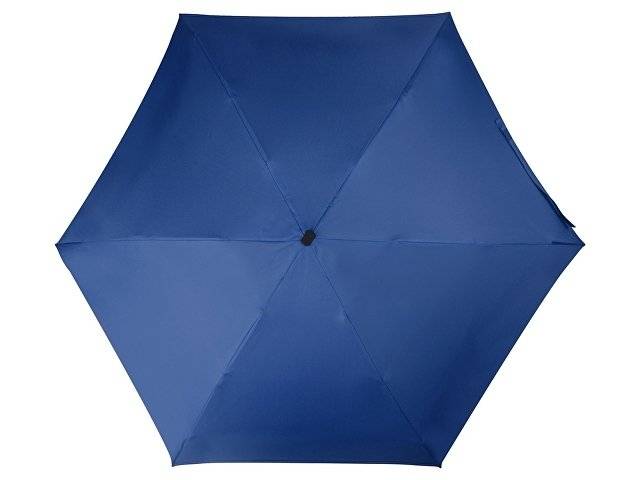 Зонт складной "Frisco", механический, 5 сложений, в футляре, синий