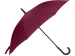 Зонт-трость Reviver с куполом из переработанного пластика, бордовый