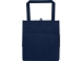 Liberty эко-сумка с прочным днищем объемом 6 л из нетканого материала, переработанного по стандарту GRS, синий navy