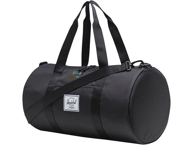 Herschel Classic™ спортивная сумка из переработанного материала объемом 27 л - сплошной черный