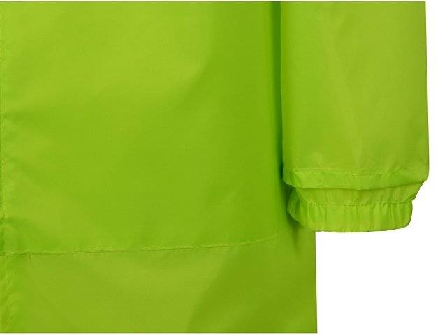 Дождевик "Sunshine" со светоотражающими кантами, зеленый неоновый, размер  XL/XXL