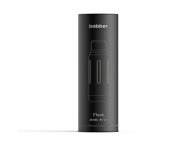 Термос для напитков, вакуумный, бытовой, тм "bobber". Объем 1 литр. Артикул Flask-1000 Ginger Tonic