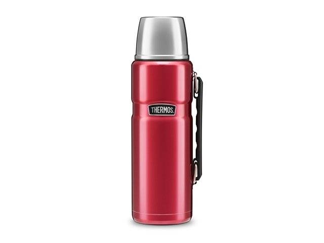 Термос со стальной колбой тм THERMOS SK 2010 Raspberry 1.2L, красный