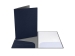 Папка классическая из экокожи "Favor", темно-синий
