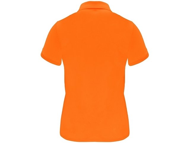 Рубашка поло женская "Monzha", неоновый оранжевый