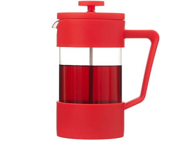 Пластиковый френч-пресс "Intense", 600мл, красный