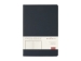 Ежедневник недатированный А5 "Megapolis Nappa", темно-синий navy