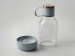 Бутылка для воды 2-в-1 «Dog Bowl Bottle» со съемной миской для питомцев, 1500 мл, голубой