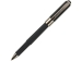 Ручка пластиковая шариковая «Monaco», 0,5мм, синие чернила, черный/вороненая сталь