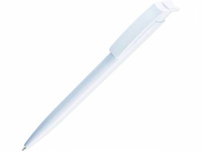 Ручка шариковая пластиковая "RECYCLED PET PEN", синий, 1 мм, белый