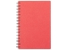 Блокнот на спирали в картонной обложке с переработанной бумагой "Mania", красный