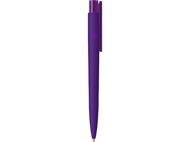 Шариковая ручка "RECYCLED PET PEN PRO K transparent GUM" soft-touch, фиолетовый