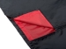 Дождевик «Bi-color» унисекс, красный/черный