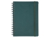 Ежедневник недатированный на гребне А5 "Pragmatic", темно-зеленый