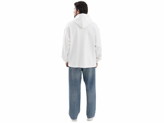 Худи оверсайз «Alpha.01» унисекс, молочный