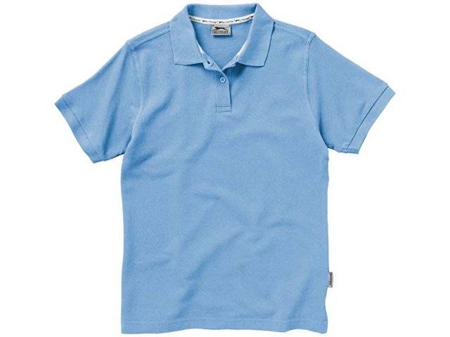Рубашка поло "Forehand" женская, голубой