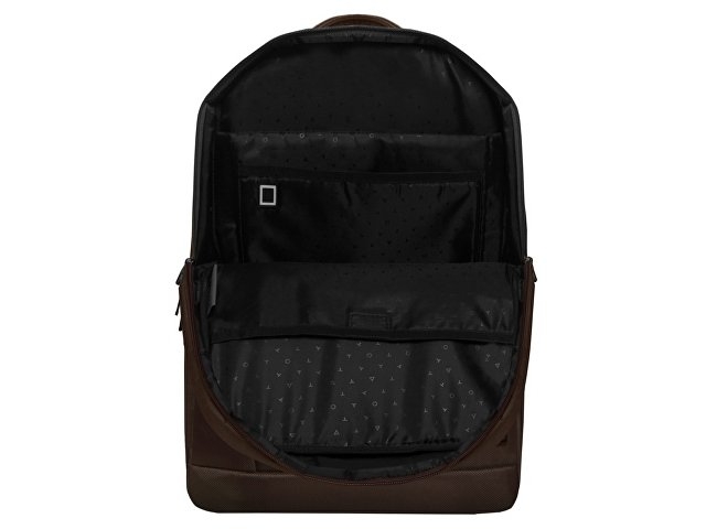 Рюкзак TORBER VECTOR с отделением для ноутбука 15,6", коричневый, полиэстер 840D, 44 х 30 x 9,5 см