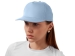 Бейсболка "Poly" 5-ти панельная 120гр, небесно-голубой