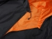 Дождевик «Bi-color» унисекс, оранжевый/черный