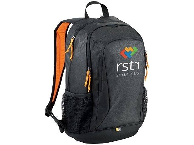 Рюкзак Ibira для ноутбуков с диагональю до 15,6", черный/оранжевый