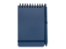Блокнот Thalaasa формата А6 в твердой обложке из океанического пластика с шариковой ручкой - Синий