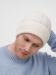 Шапка Bellish, белая (ванильная)