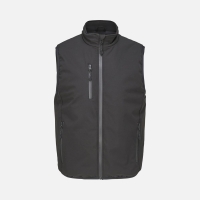 Жилет софтшелл унисекс Falcon BW, черный