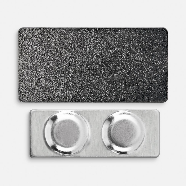 Значок Magnet Matto, серый металлик