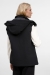 Жилет унисекс Sfera, черный
