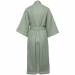 Халат вафельный женский Boho Kimono, зеленая мята