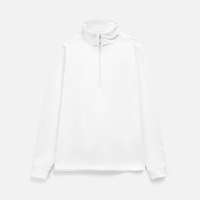 Свитшот на молнии Morfiss, белый