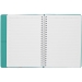 Ежедневник Spring Touch, недатированный, бирюзовый