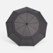 Складной зонт Dome Double с двойным куполом, серый