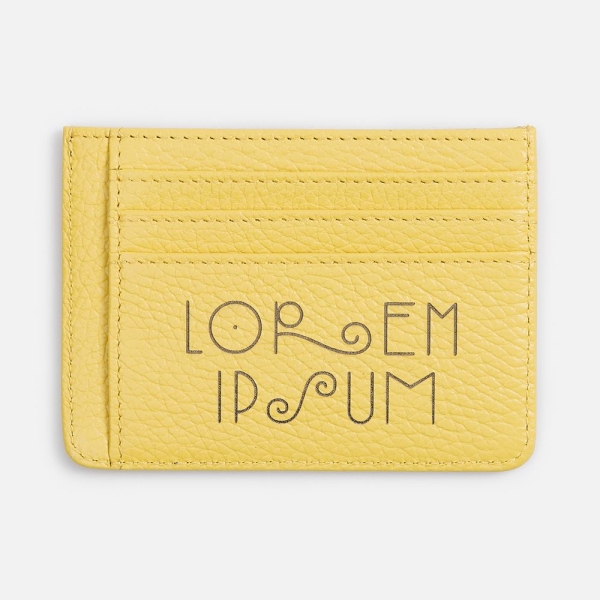 Чехол для карт Unison, желтый